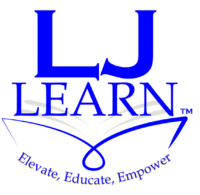 LJ Learn blue logo