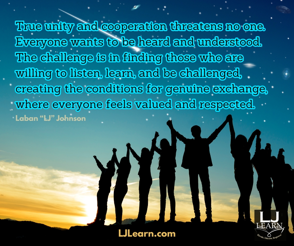 LJ Learn: Cultivating Unity and Cooperation in a Community of Lifelong Learners