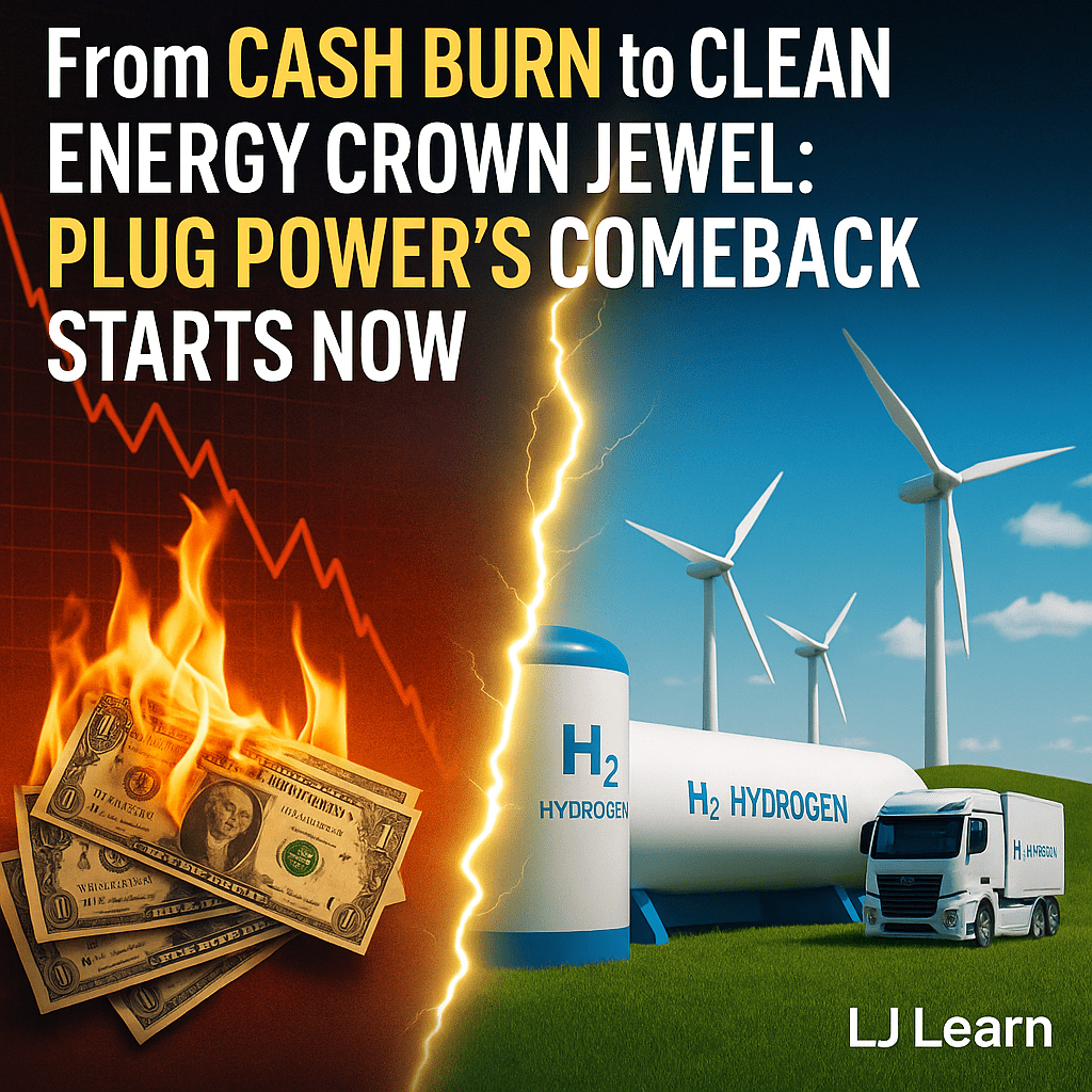 From Cash Burn to Clean Energy Crown Jewel: Plug Power's Comeback Starts Now