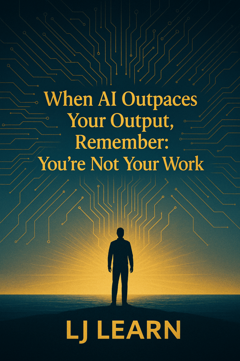 When AI Outpaces Your Output, Remember: You’re Not Your Work